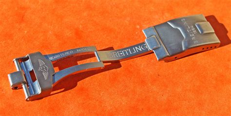 breitling titanium clasp|genuine breitling watch straps.